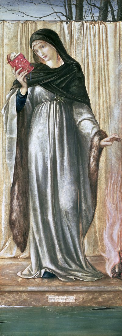 Invierno, 1869-70 de Edward Burne Jones